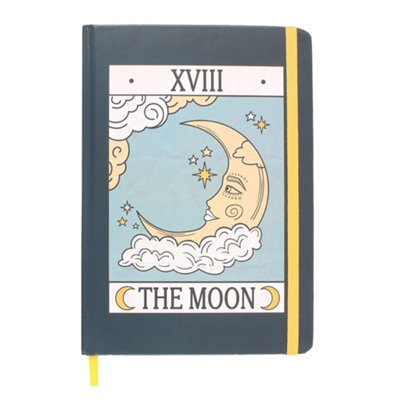 Something Different The Moon Tarot A5 Notebook Multicoloured (One Size) from B&Q
