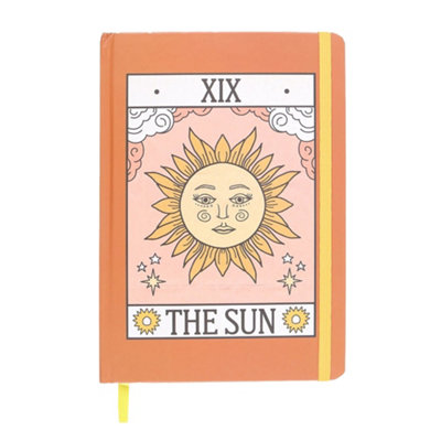 Something Different The Sun Tarot A5 Notebook Multicoloured (One Size) from B&Q