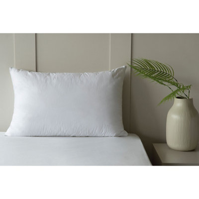 Belledorm Australian Wool Pillow White (75Cm X 48Cm) from B&Q