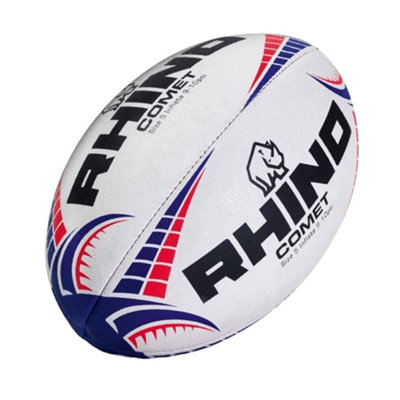 Rhino Comet Rugby Ball White (4)
