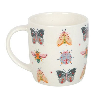  - Something Different Floral Bug Mug White/multicoloured (One Size)
