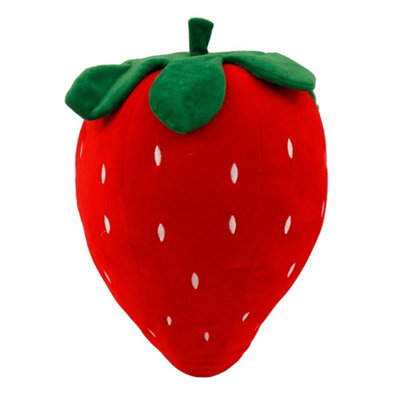 B&Q Red/Green Something Different Strawberry Doorstop (One ) 17Cm