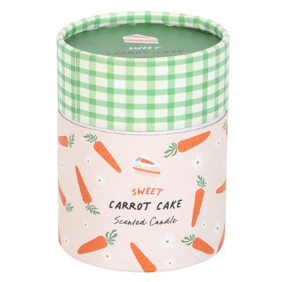Something Different Sweet Carrot Cake Scented Candle White (One Size) from B&Q