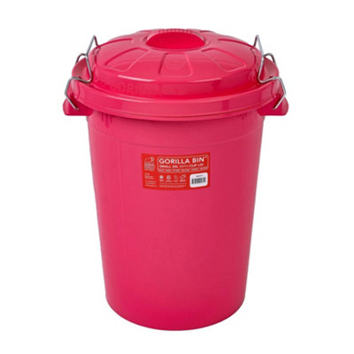  - Red Gorilla Dustbin Pink (30L) Quality Product
