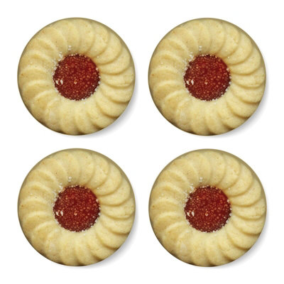 B&Q -  Biscuits Corkbacked Coaster Set