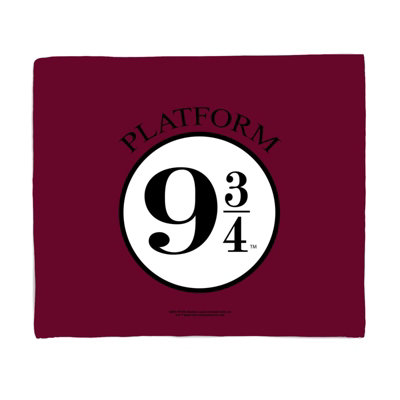 B&Q -  Harry Potter Hogwarts Express Fleece Blanket