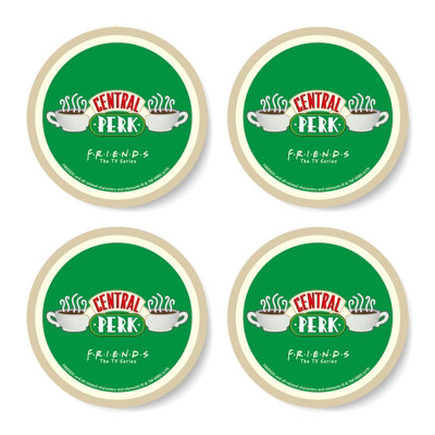 Zavvi Central Perk Corkbacked Coaster Set from B&Q