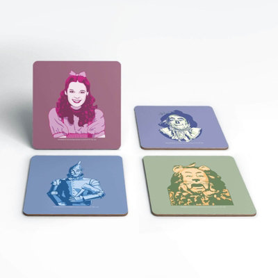 Zavvi Wizard Of Oz Corkbacked Coaster Set from B&Q