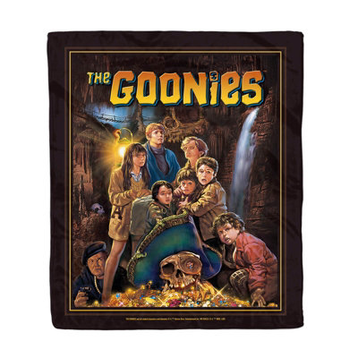 Zavvi The Goonies Classic Cover Art Fleece Blanket from B&Q