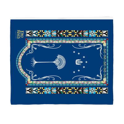 Zavvi Lord Of The Rings The Coronation Of Aragorn Fleece Blanket from B&Q