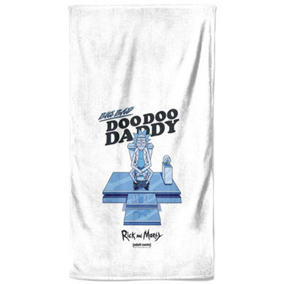 Zavvi Rick And Morty Doo Doo Daddy Beach Towel from B&Q