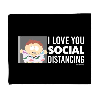 Zavvi South Park I Love You Social Distancing Fleece Blanket from B&Q