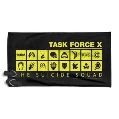 B&Q -  Dc Comics Task Force Beach Towel