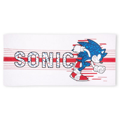 Zavvi Sega Sonic The Hedgehog Speed Beach Towel from B&Q