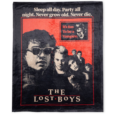 Zavvi The Lost Boys Fun To Be A Vampire Fleece Blanket from B&Q