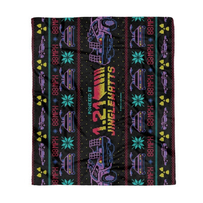 Zavvi Back To The Future Jingle Watts Fleece Blanket from B&Q