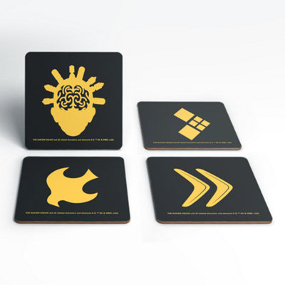 B&Q -  Icons 2 Corkbacked Coaster Set