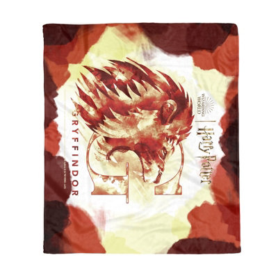 Zavvi Harry Potter Gryffindor Fleece Blanket from B&Q