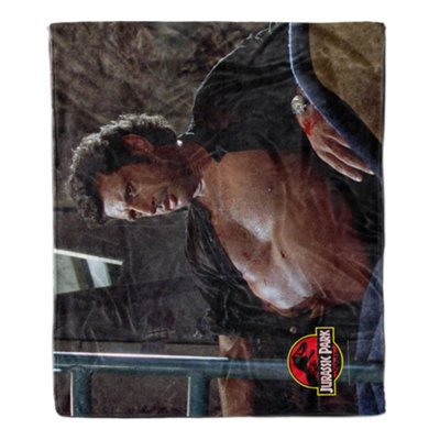 B&Q -  Jurassic Park Jeff Goldblum Fleece Blanket
