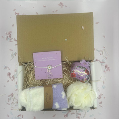 Mum You Are Bloomin Brilliant Set Letterbox Treat Box from B&Q