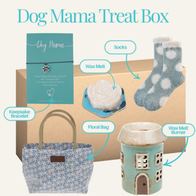 Dog Mama Home Fragrance Burner & Wax Melt Gift Treat Box from B&Q
