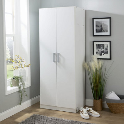 Home Source Arla 2 Door Wardrobe With Hanging Rail And Shelf Storage from B&Q