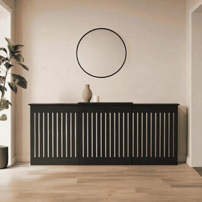 B&Q -  Loxley Ext Radiator Cover Mdf Wooden Home Decorative Modern Design