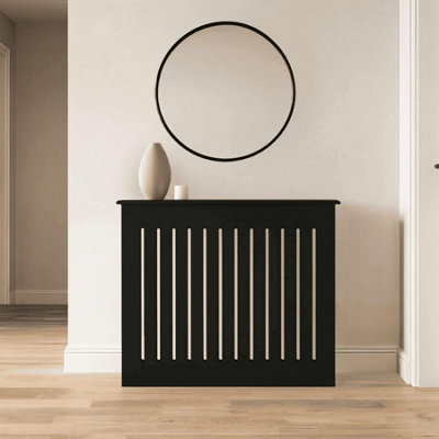 B&Q -  Loxley Medium Radiator Cover Mdf Wooden Home Decorative Modern Design