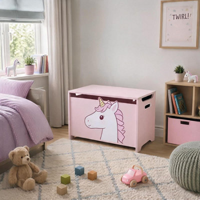 Home Source Kids Character Design Storage Box - Multi Coloured - Image 3