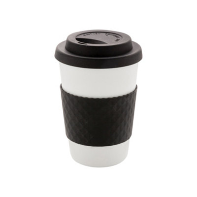  - Xd Collection Reusable 270Ml Coffee Machine Cup Black/white (One Size)