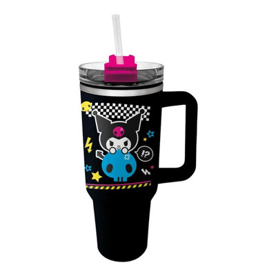 Kuromi Punk Skull 1.1L Tumbler Black (One Size) from B&Q