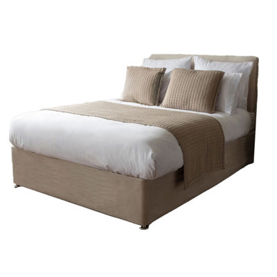 Belledorm Crompton Quilted Bed Runner Mocha (220Cm X 70Cm) from B&Q