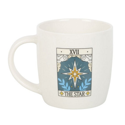 Something Different Tarot The Star Mug White (9.2Cm X 8.7Cm X 12.2Cm) from B&Q