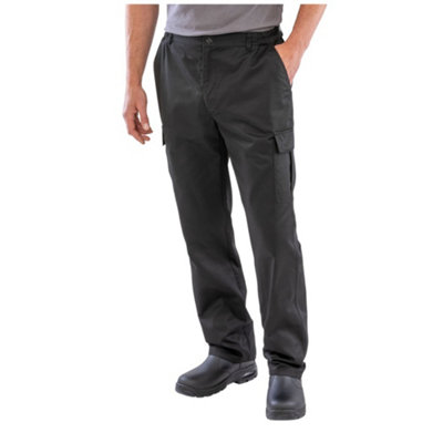 Result Genuine Recycled Mens Plain Work Trousers from B&Q