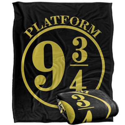 B&Q -  Platform 9 3/4 Blanket Multicoloured (One Size)