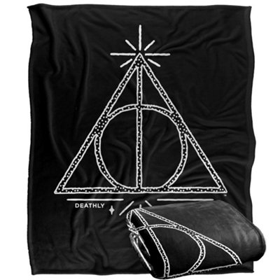 B&Q -  Deathly Hallows Blanket Multicoloured (One Size)