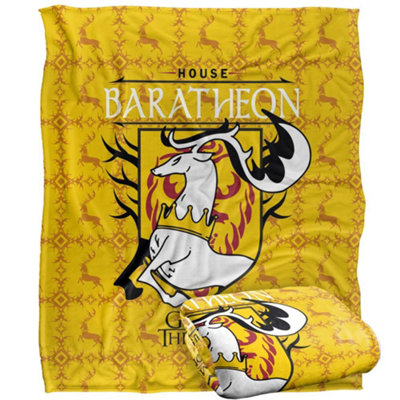 Game Of Thrones House Baratheon Blanket Multicoloured (One Size) from B&Q