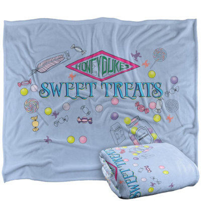 Harry Potter Honeydukes Sweet Treats Blanket Multicoloured (One Size) from B&Q