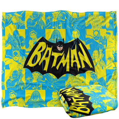B&Q -  Batman Tv Blanket Multicoloured (One Size)