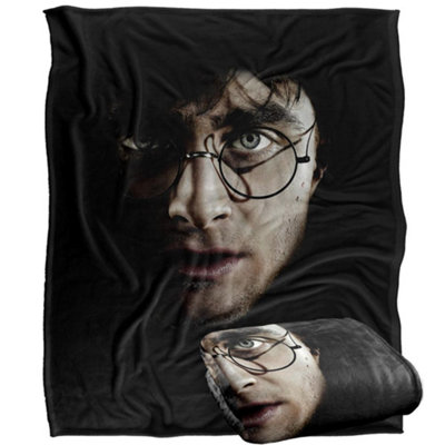  - Harry Potter And The Deathly Hallows Movie Poster Blanket Multicoloured (One Size)