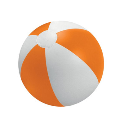 Midocean Playtime Inflatable Beach Ball Orange (One Size) from B&Q