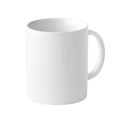 Midocean Dublin Clic Ceramic 300Ml Mug White (One Size) from B&Q