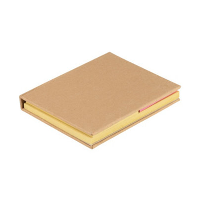 Midocean Recyclo Recycled Memo Pad Beige (One Size) from B&Q