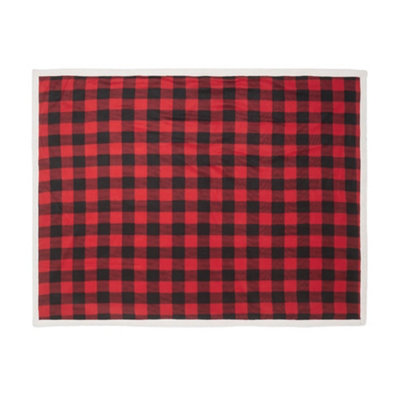 Midocean Shermatt Rpet Checked Picnic Blanket Red (One Size) from B&Q