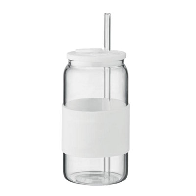  - Midocean Borosip Borosilicate Gl 550Ml Tumbler White/transparent (One Size)