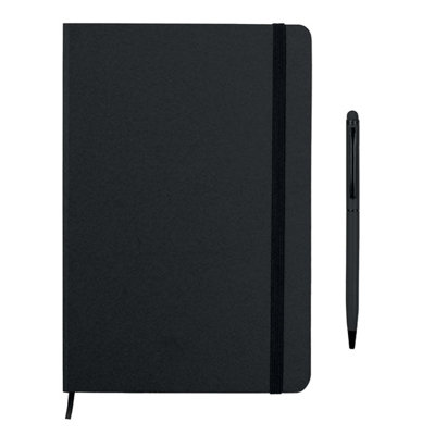 Midocean Neilo Set Notebook & Pen Black (21Cm X 14Cm X 1Cm) from B&Q