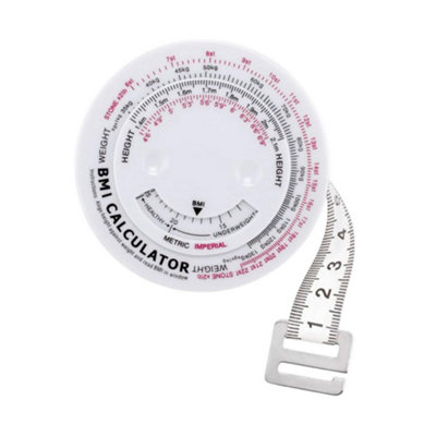 Midocean Measure It Tape Measure White (One Size) from B&Q
