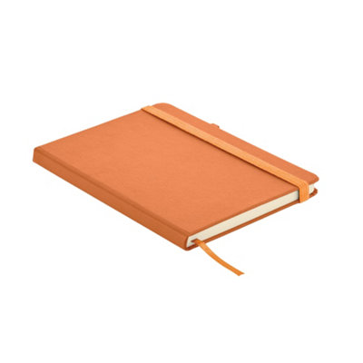 Midocean Leather A5 Notebook Orange (1.6Cm X 12.2Cm X 14.6Cm) from B&Q