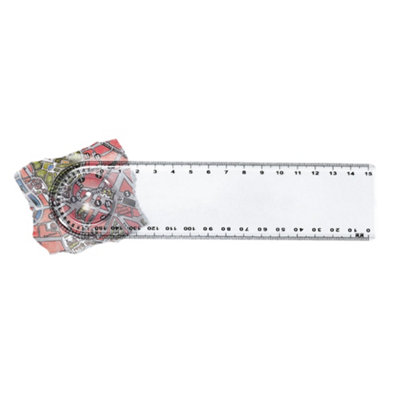 Midocean Lasta Ruler Transparent (One Size) from B&Q