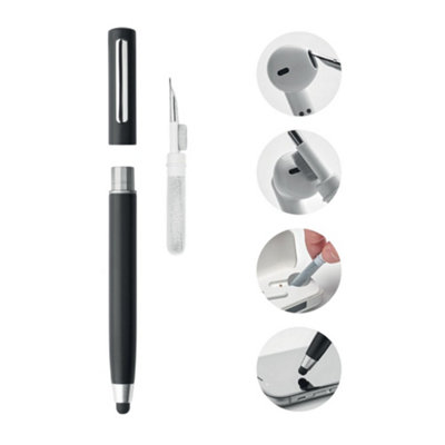 Midocean Cleanpen Ballpoint Pen Set Black (14.3Cm X 1.2Cm) from B&Q